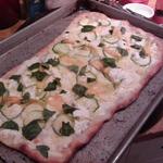 Zucca blossom pizza